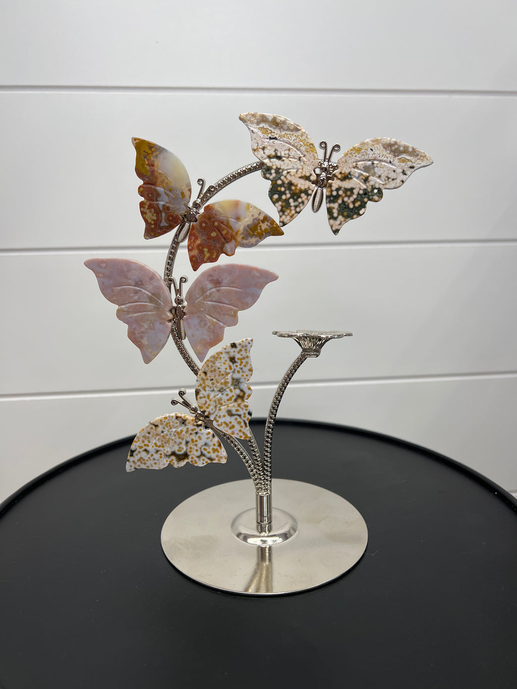 Ocean Jasper Butterfly Stand B