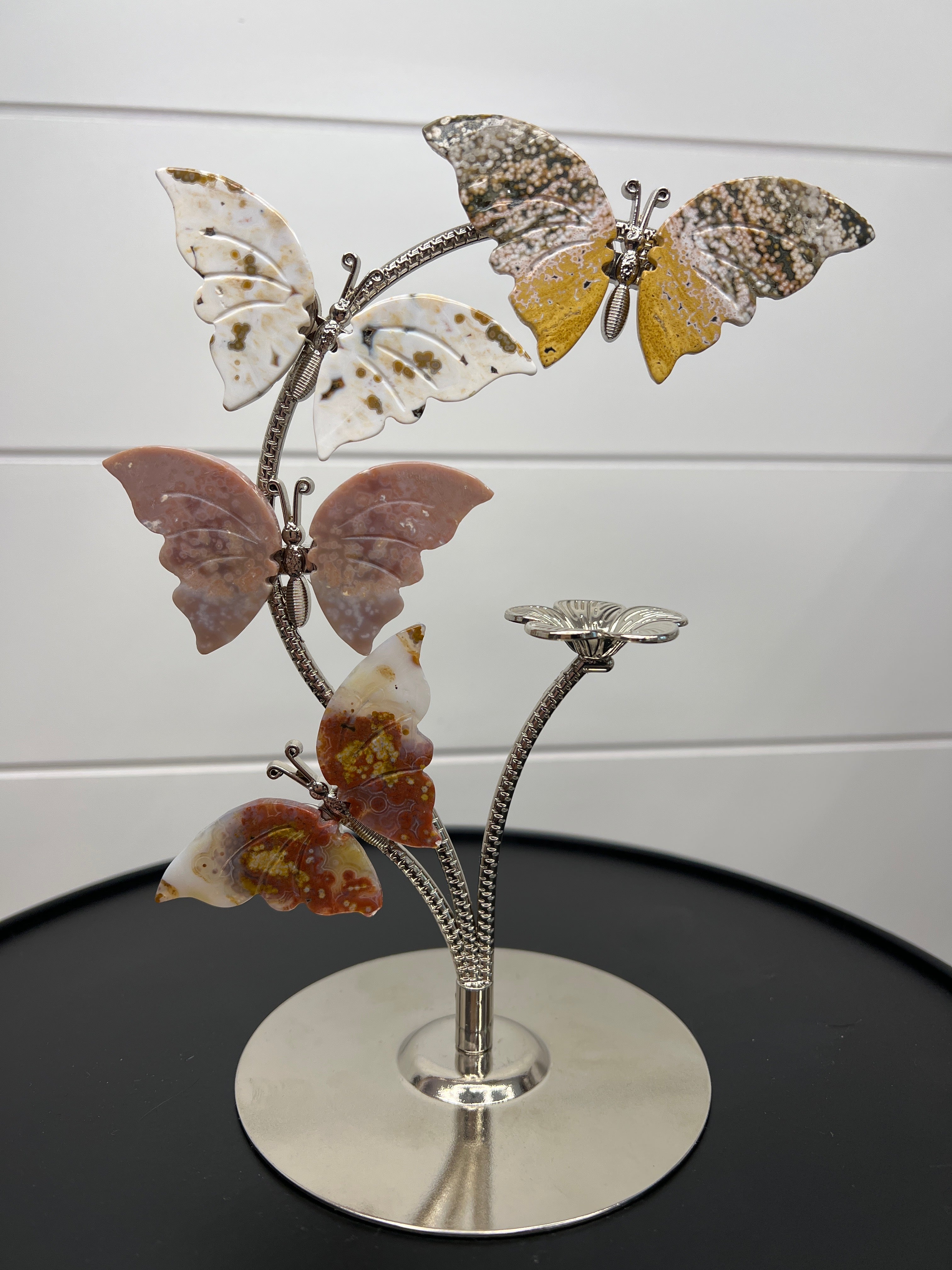 Ocean Jasper Butterfly Stand A
