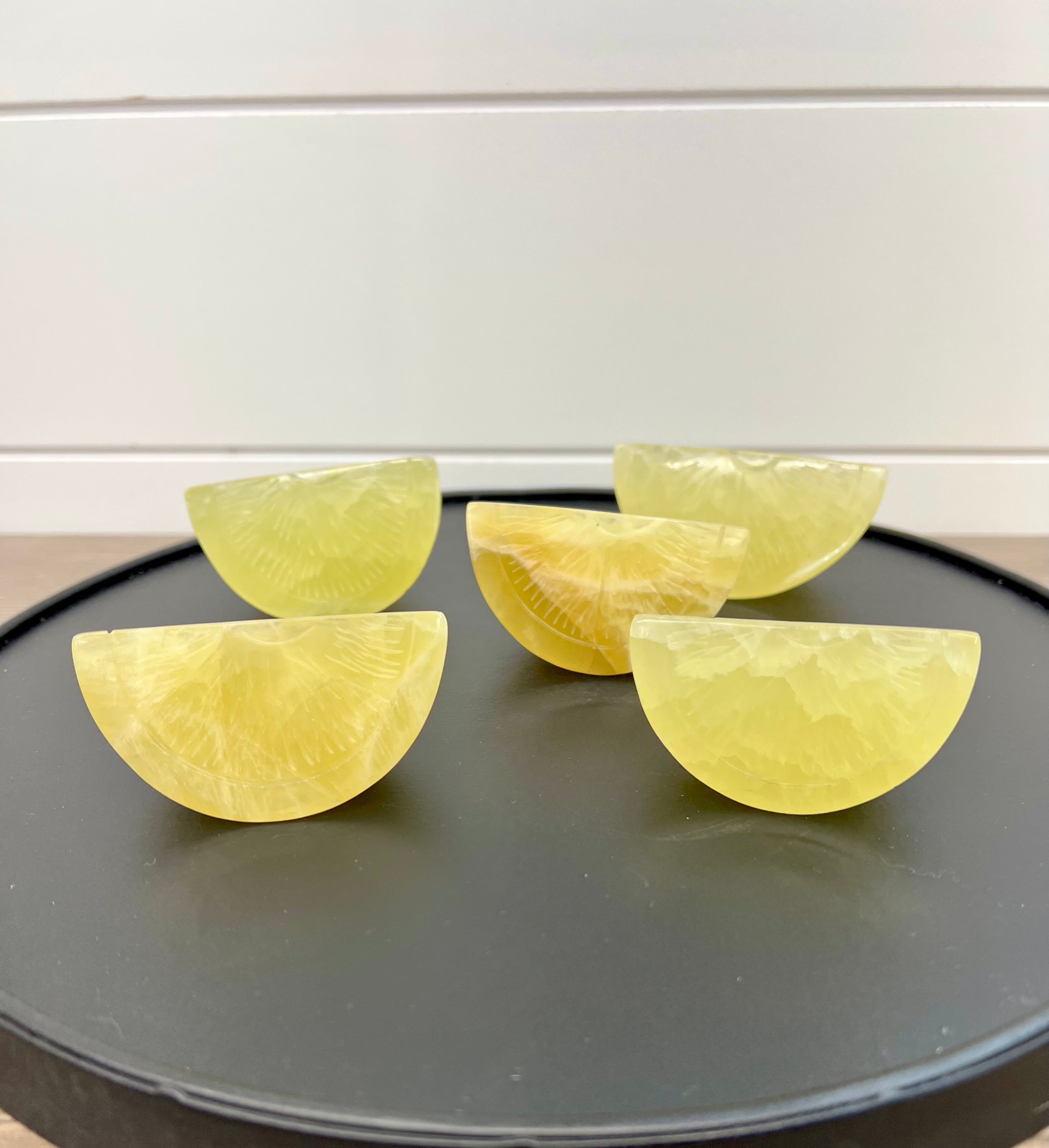 Calcite Citrus Slices & Wedges | Lemon, Orange & Rose Calcite