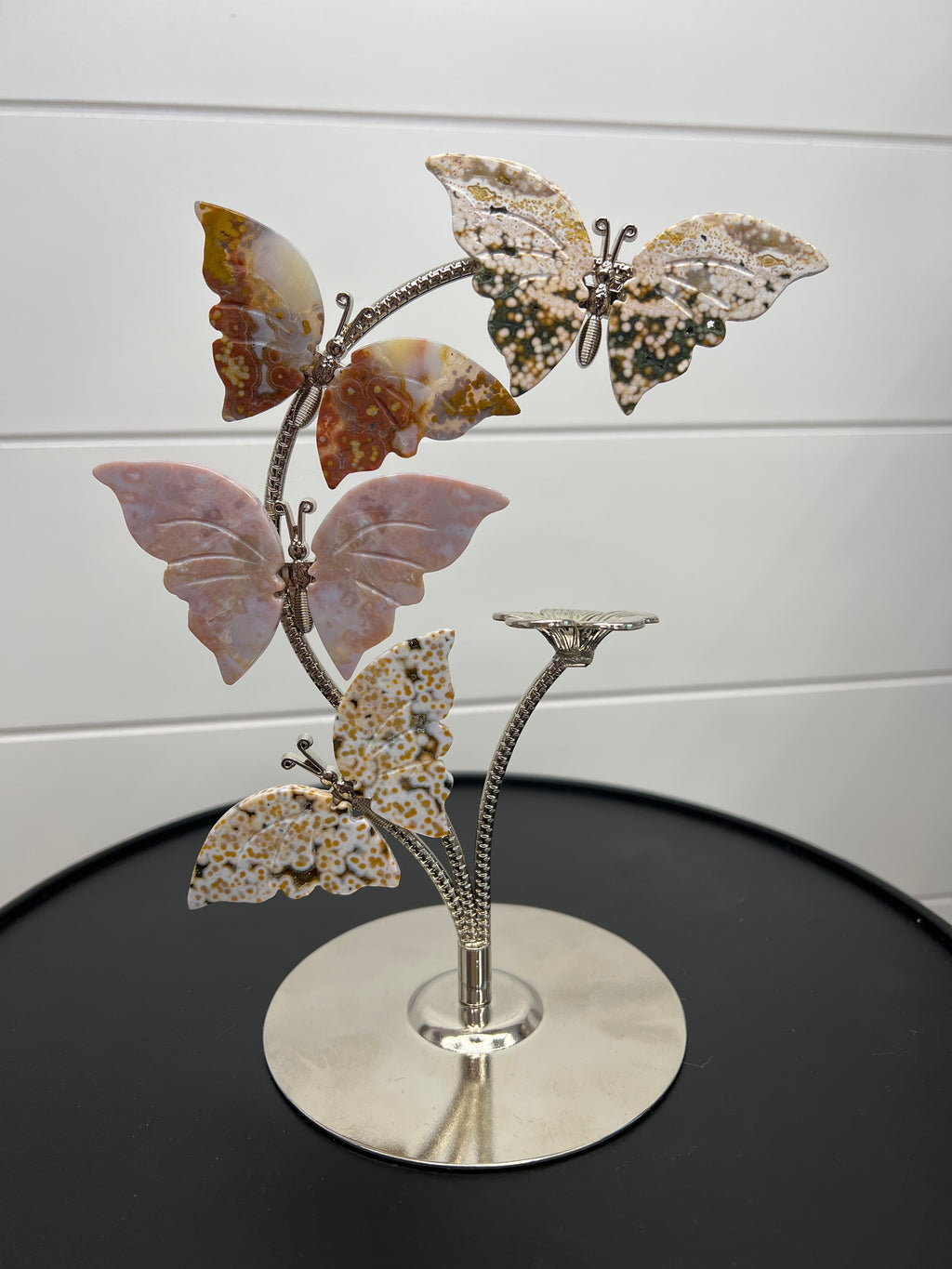 Ocean Jasper Butterfly Stand B
