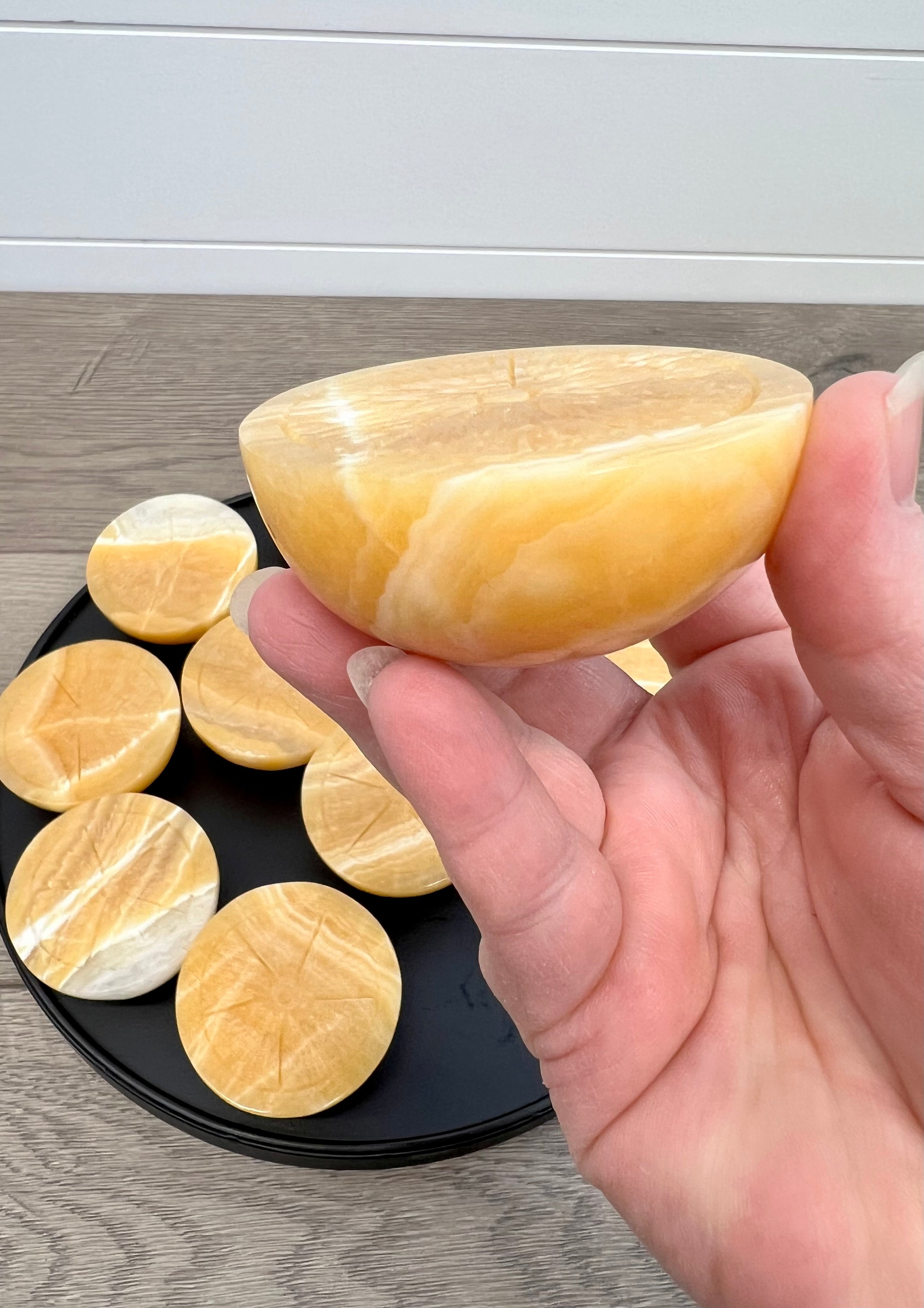 Calcite Citrus Slices & Wedges | Lemon, Orange & Rose Calcite