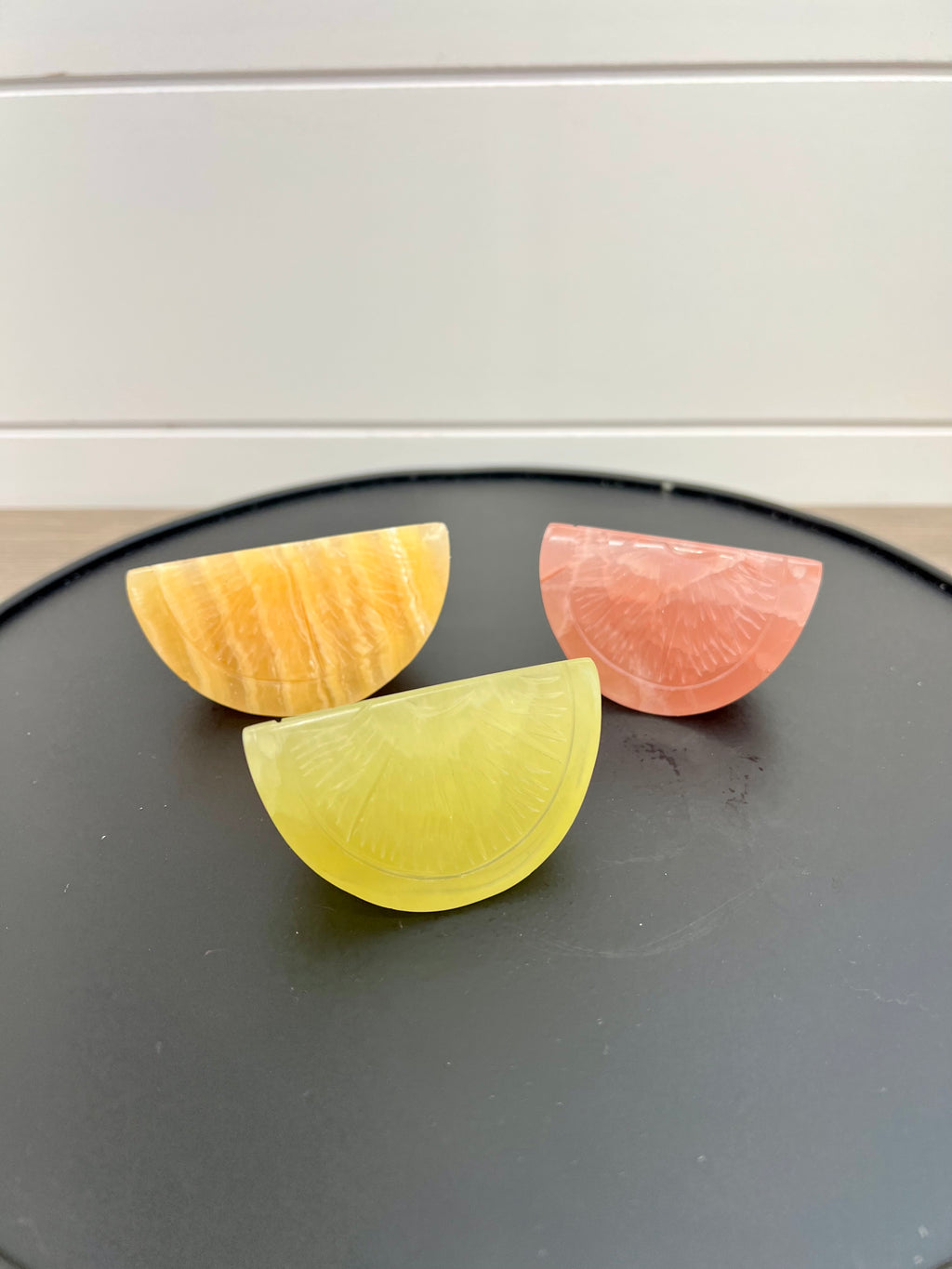 Calcite Citrus Slices & Wedges | Lemon, Orange & Rose Calcite