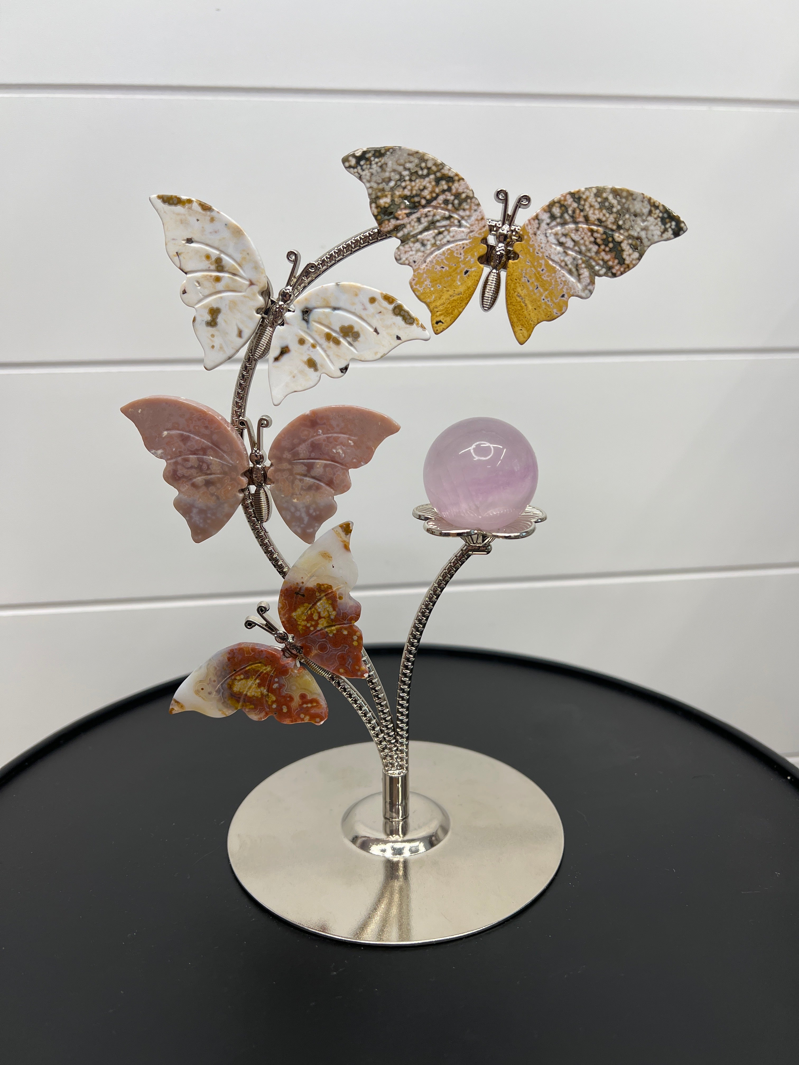 Ocean Jasper Butterfly Stand A