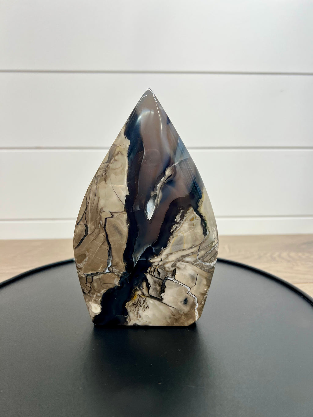 Volcano Agate Teardrop | UV Reactive -98