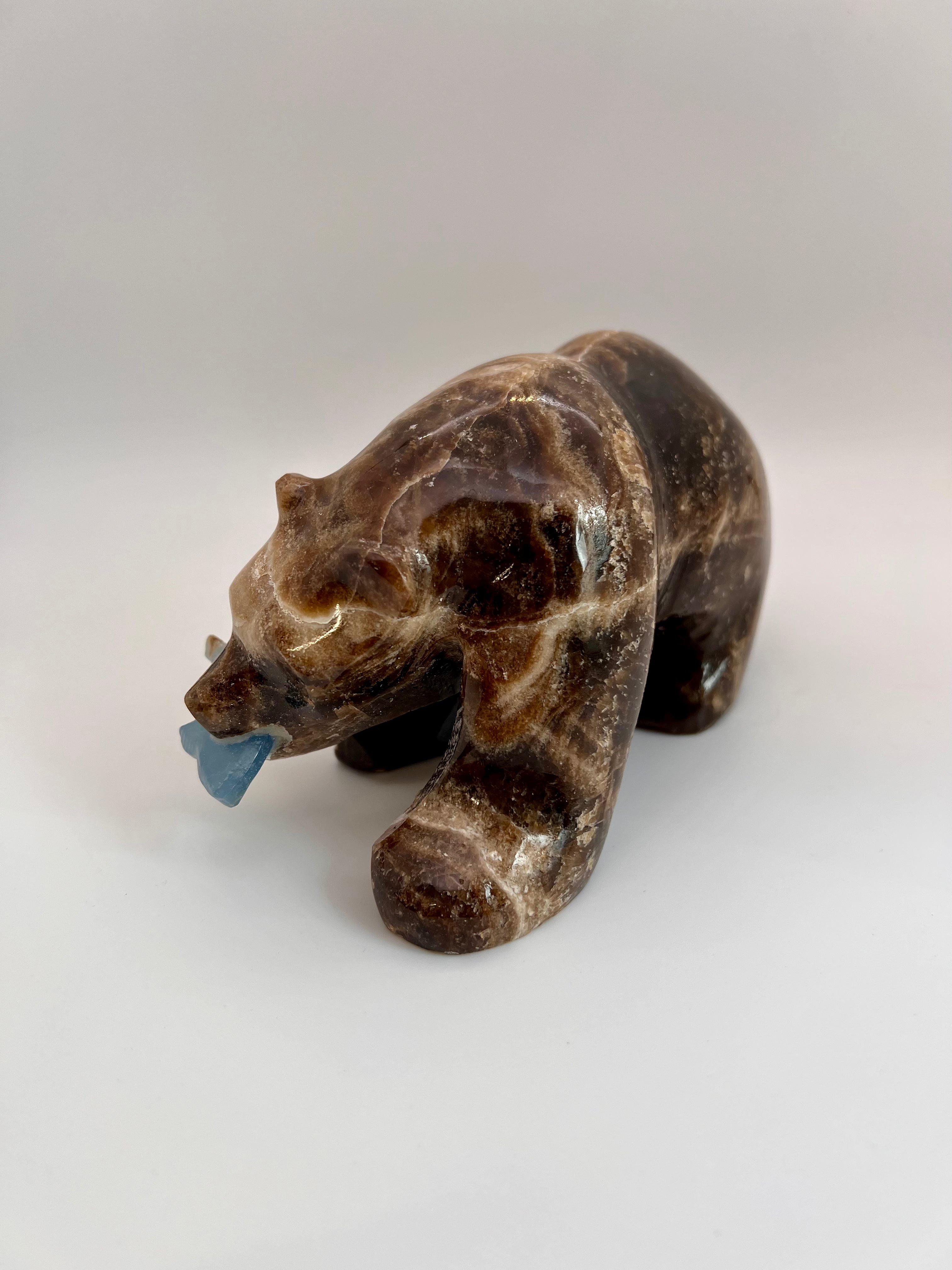 Mexican Chocolate Onyx Bear -180