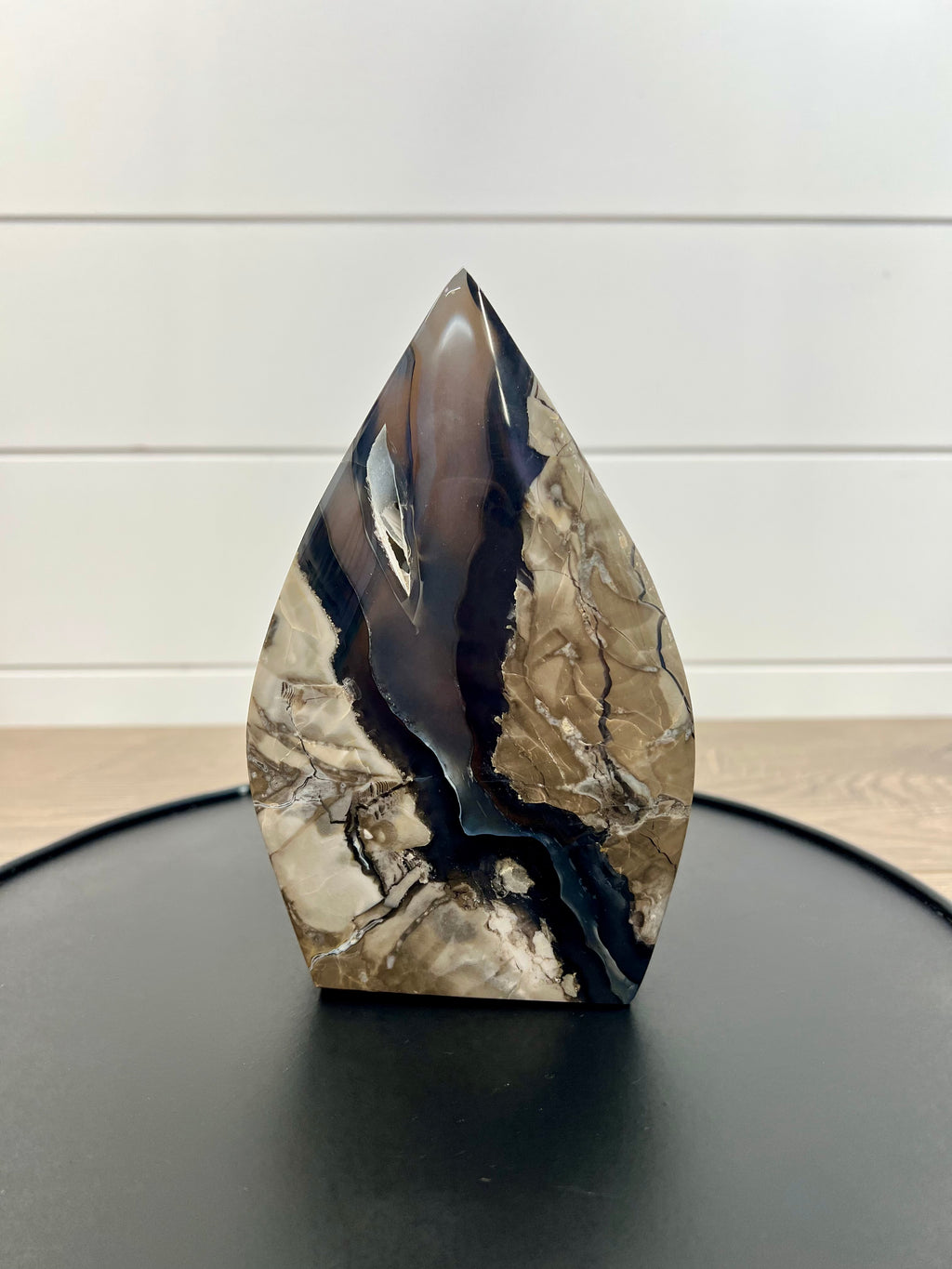 Volcano Agate Teardrop | UV Reactive -98