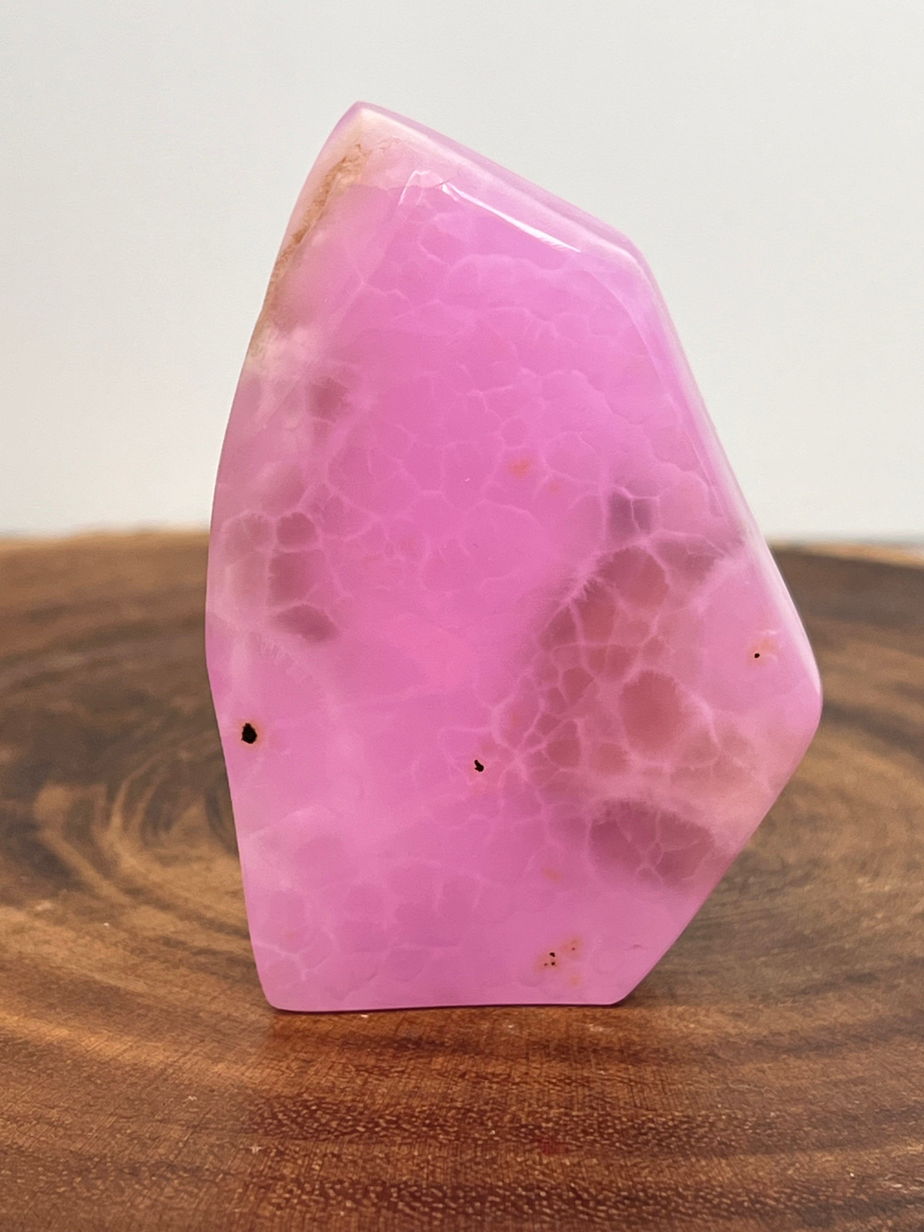Pink Aragonite Freeform -81