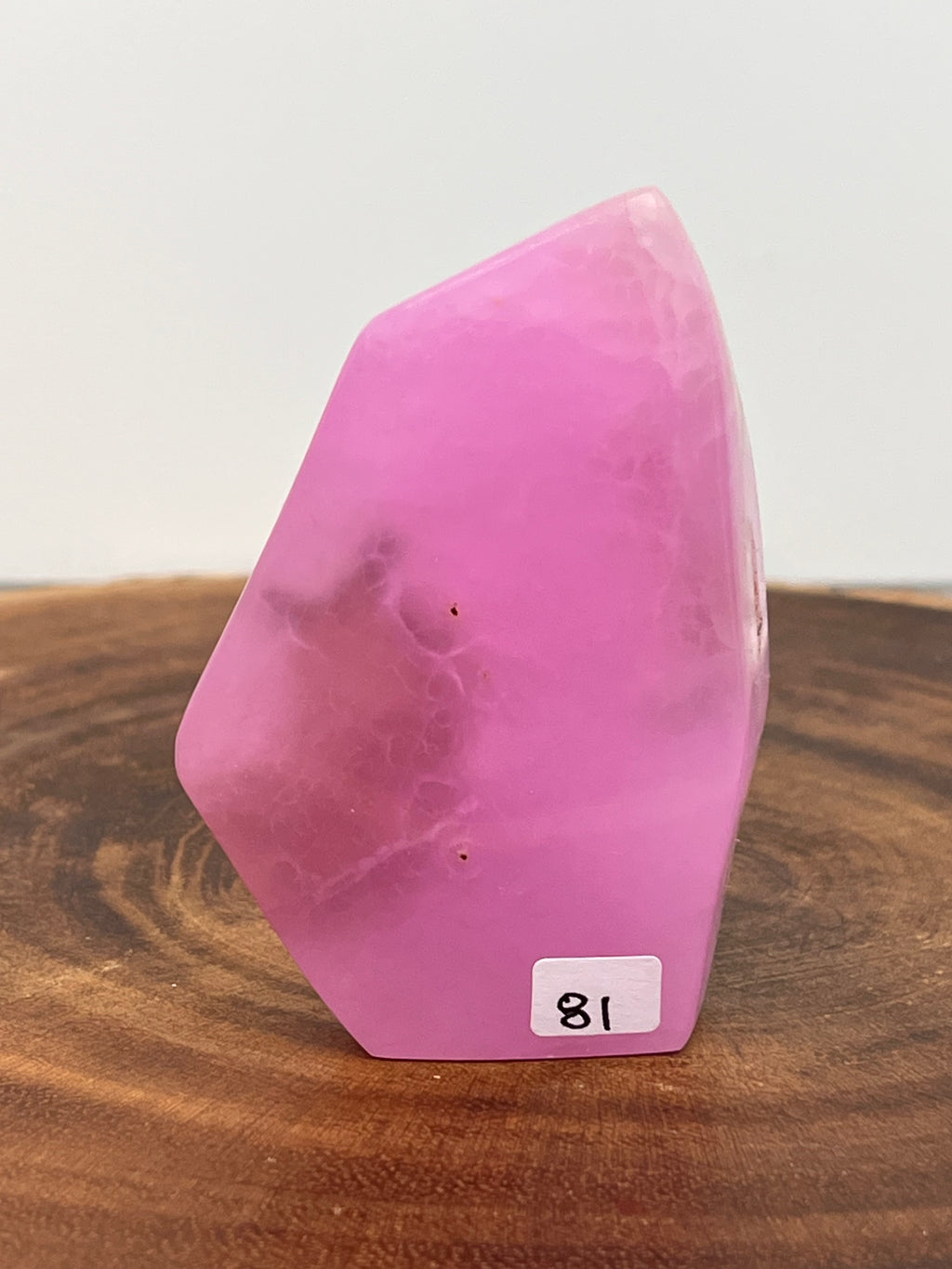 Pink Aragonite Freeform -81